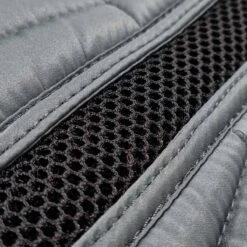 Protechmasta Lux Dressage Saddlecloth Grey 11 Protechmasta Lux Dressage Saddlecloth Grey -Saddle Store grey airmesh 1