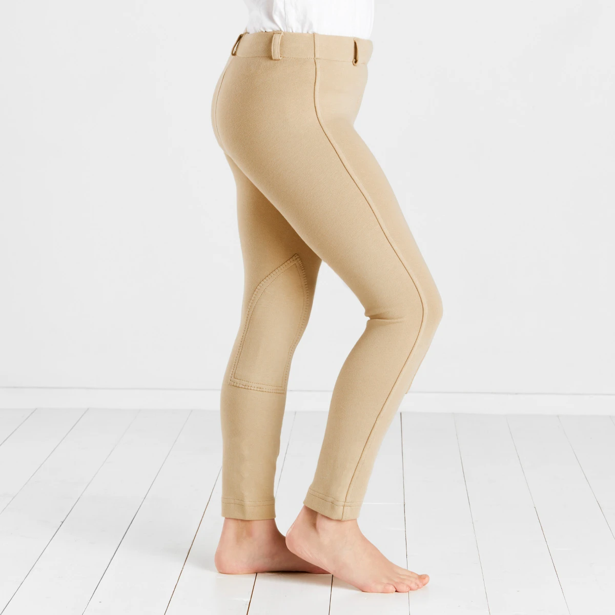 Harry Hall Farnell Junior Jodhpurs Beige 2 Harry Hall Farnell Junior Jodhpurs Beige - Image 2