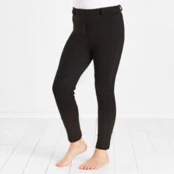 Harry Hall Farnell Junior Jodhpurs Black