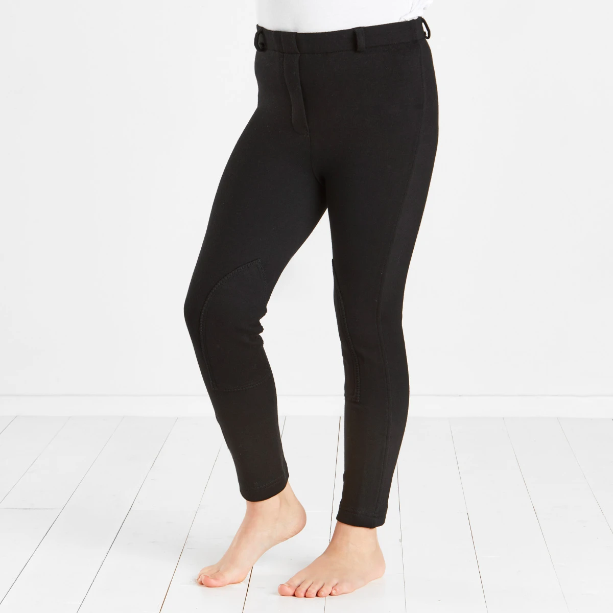 Harry Hall Farnell Junior Jodhpurs Black 1 Harry Hall Farnell Junior Jodhpurs Black