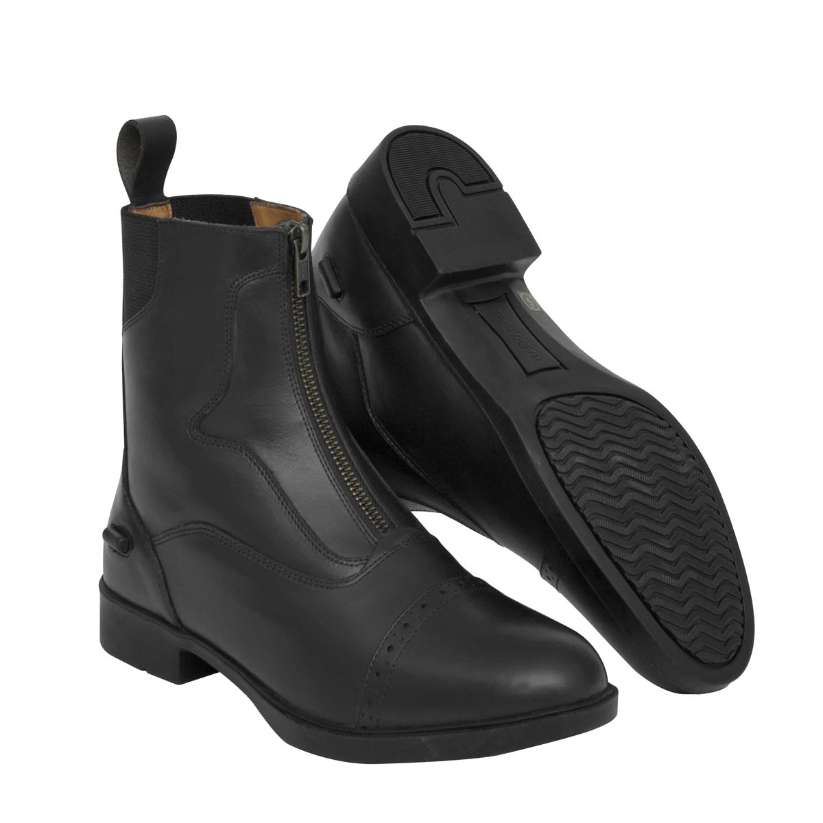 Harry Hall Harrow Zip Jodhpur Boots Black 1 Harry Hall Harrow Zip Jodhpur Boots Black
