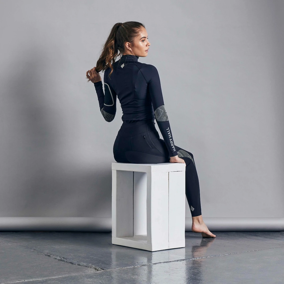 Harry Hall Riding Skins 1.0 Base Layer Black - Image 6