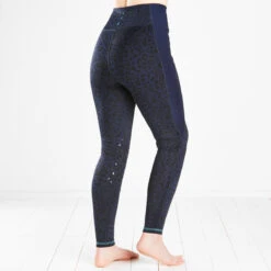 Harry Hall Alston Riding Tights Navy Blue