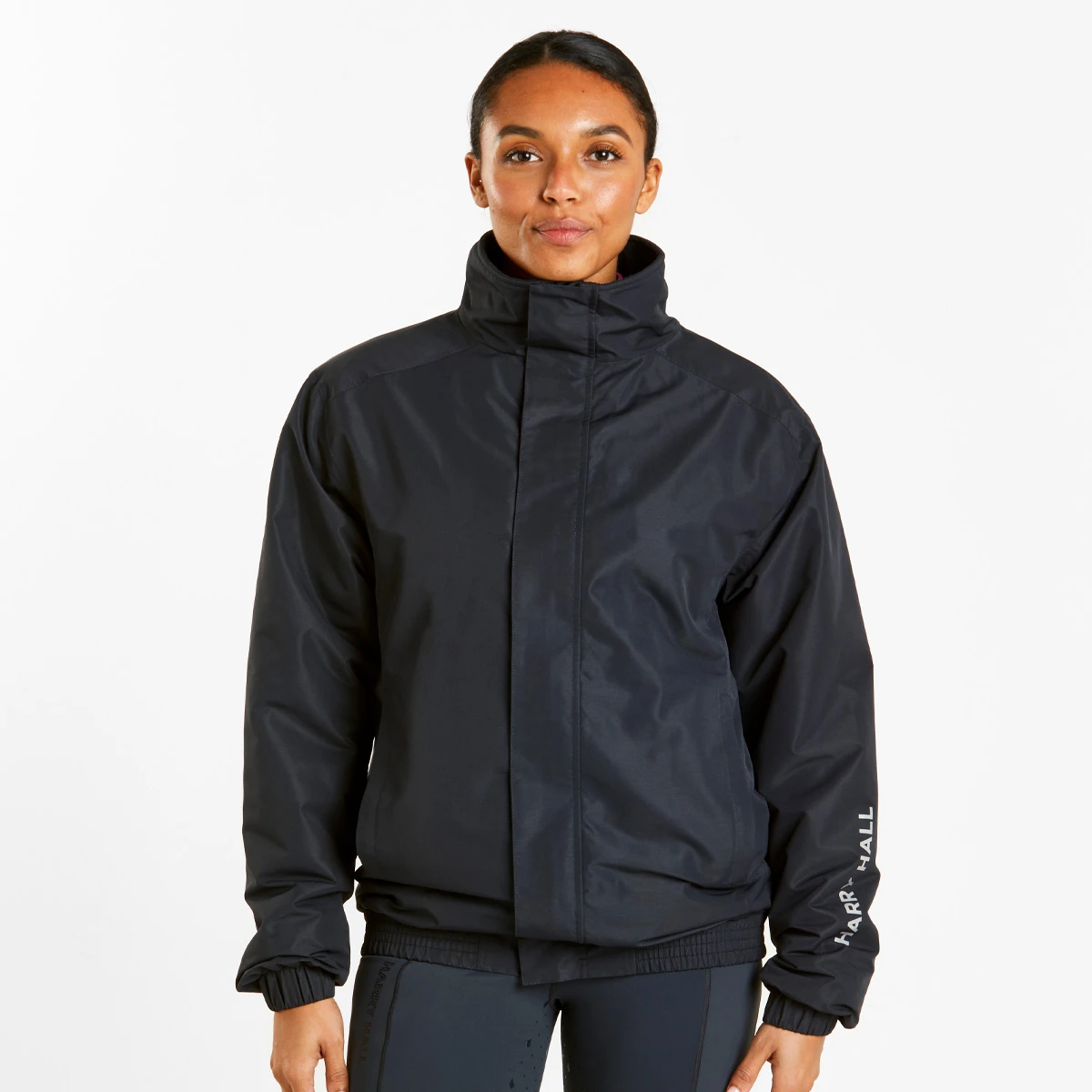 Harry Hall All-Weather Unisex Blouson Jacket Adult Dark Navy 4 Harry Hall All-Weather Unisex Blouson Jacket Adult Dark Navy - Image 4