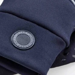 Harry Hall Thermal Glove Navy Blue 5 Harry Hall Thermal Glove Navy Blue -Saddle Store hh8241 thermal glove adult detail image