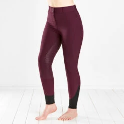 Harry Hall Grip Full Seat Breeches Burgundy