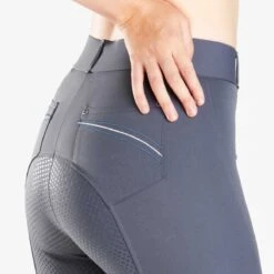 Harry Hall Grip Full Seat Breeches Grey -Saddle Store hh8279 grey 4