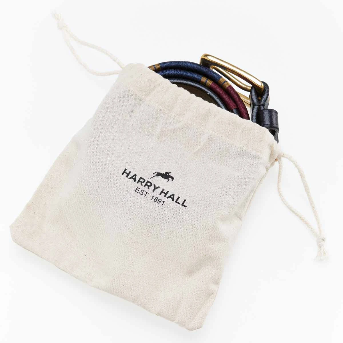 Harry Hall Polo Style Belt Black 2 Harry Hall Polo Style Belt Black - Image 2