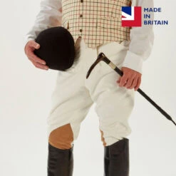 Harry Hall Mens Traditional Moleskin Country Hunting Breeches