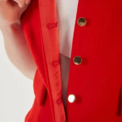 Ladies Waistcoat Red 8 Ladies Waistcoat Red -Saddle Store hhla235 rd 2