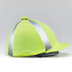 Harry Hall High Viz Hat Silk Yellow
