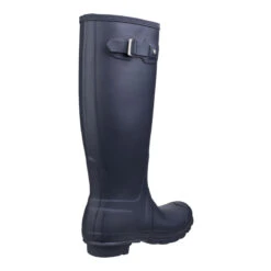 Hunter Original Tall Wellingtons Navy Blue -Saddle Store hn0211 bl11 1