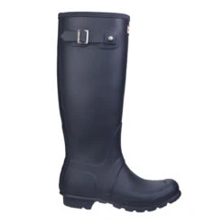 Hunter Original Tall Wellingtons Navy Blue