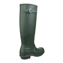 Hunter Original Tall Wellingtons Green -Saddle Store hn0211 gn 1