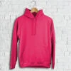 Personalised Adults Embroidered Hoodie Hot Pink