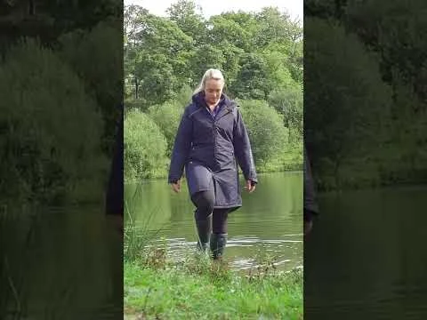 Caldene Westfield Neoprene Lined Wellington Boots Green 4 Caldene Westfield Neoprene Lined Wellington Boots Green - Image 4