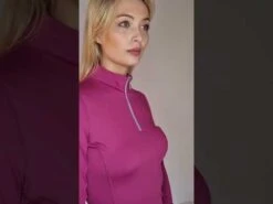 Harry Hall Ladies Base Layer Pink -Saddle Store hqdefault 38