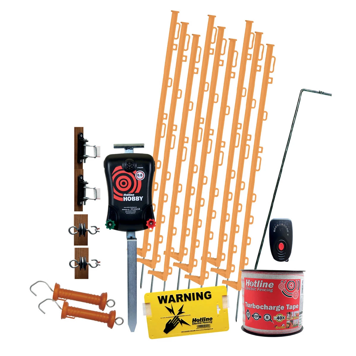 Electric Fence Hotline 12v Horse Kit Plus 1 Electric Fence Hotline 12v Horse Kit Plus