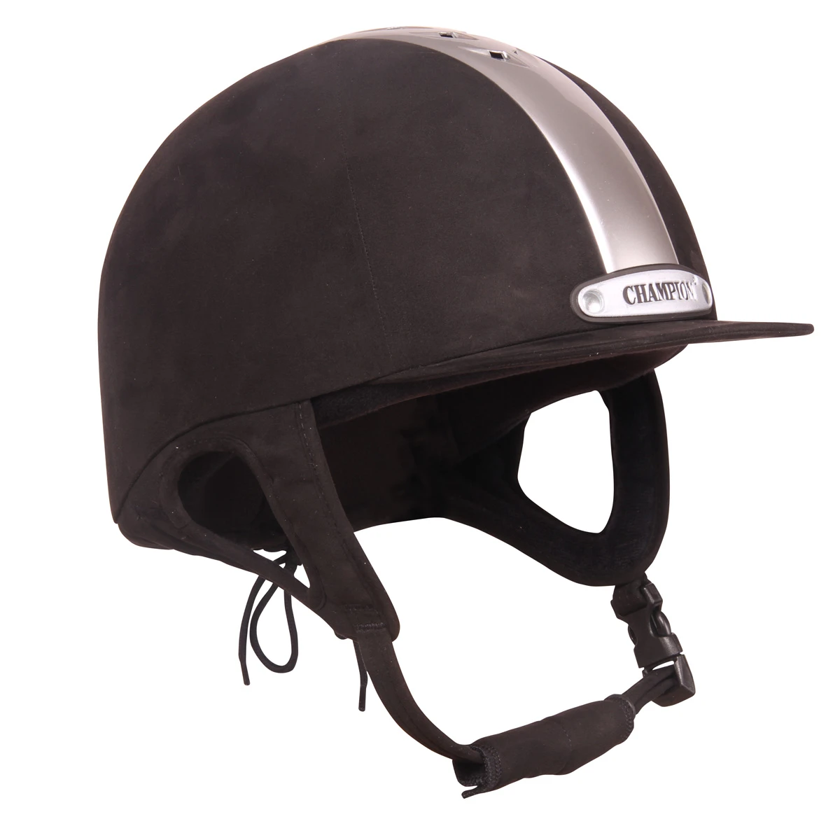 Champion Vent-Air Peaked Helmet Black 51cm - 55cm 1 Champion Vent-Air Peaked Helmet Black 51cm - 55cm