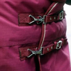Fieldmasta 350g Heavyweight Combo Turnout Rug Burgundy 6 Fieldmasta 350g Heavyweight Combo Turnout Rug Burgundy -Saddle Store image 3