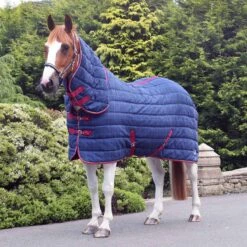 Snugmasta 250g Mediumweight Combo Neck Stable Rug Navy Blue 9 Snugmasta 250g Mediumweight Combo Neck Stable Rug Navy Blue -Saddle Store image 3 snugmasta