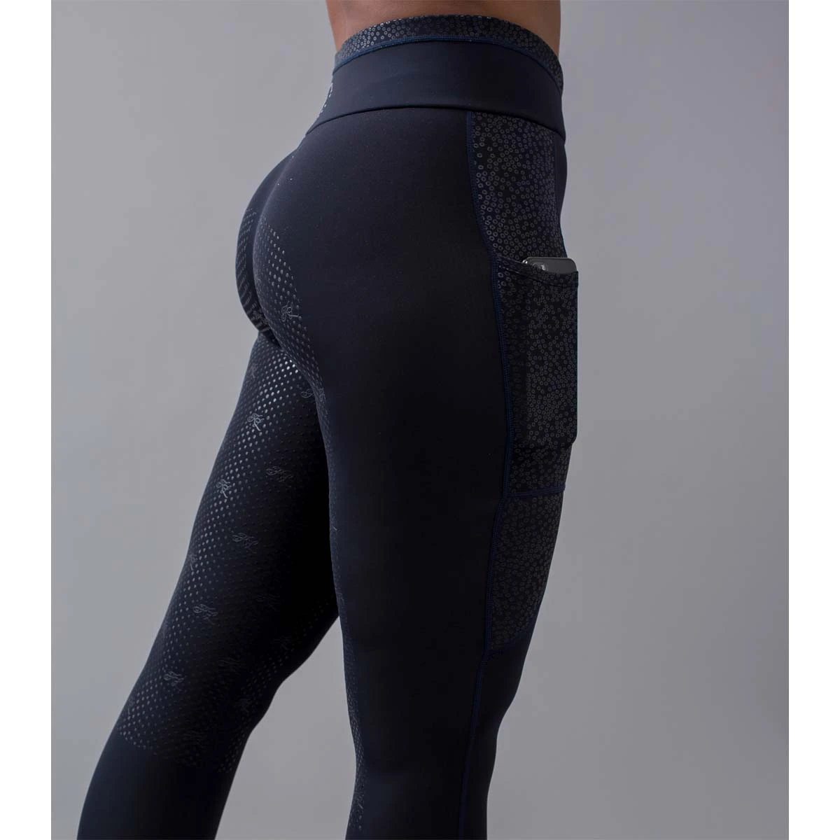 Kingsland Katinka Riding Tights Navy Blue 3 Kingsland Katinka Riding Tights Navy Blue - Image 3