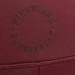 Kingsland Kattie Winter Full Grip Tights Red Port Royal 6 Kingsland Kattie Winter Full Grip Tights Red Port Royal -Saddle Store kl246640 c