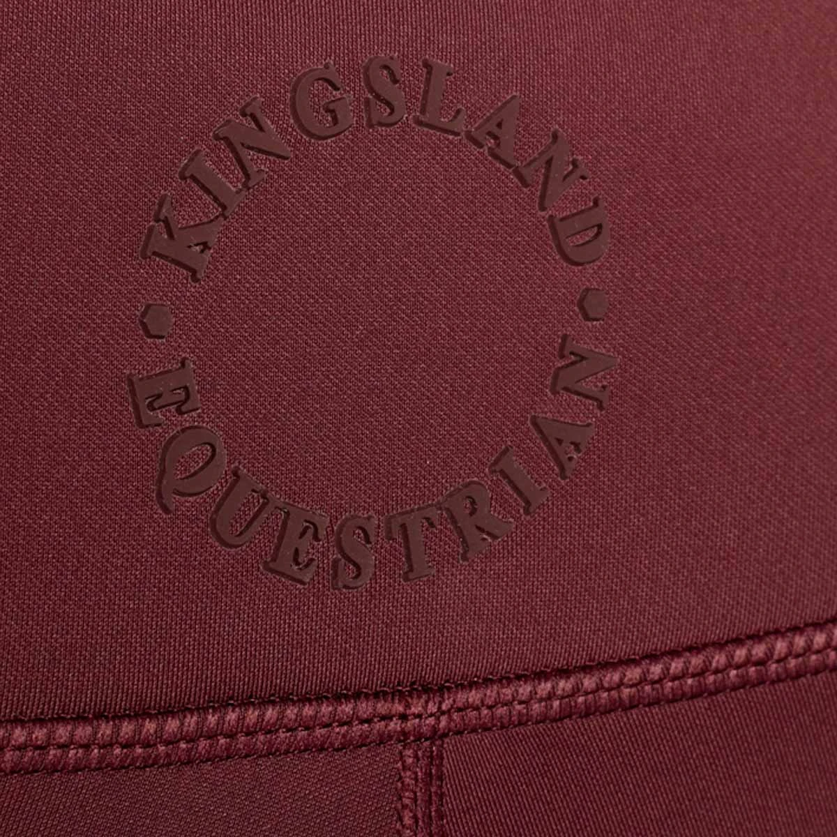 Kingsland Kattie Winter Full Grip Tights Red Port Royal 3 Kingsland Kattie Winter Full Grip Tights Red Port Royal - Image 3