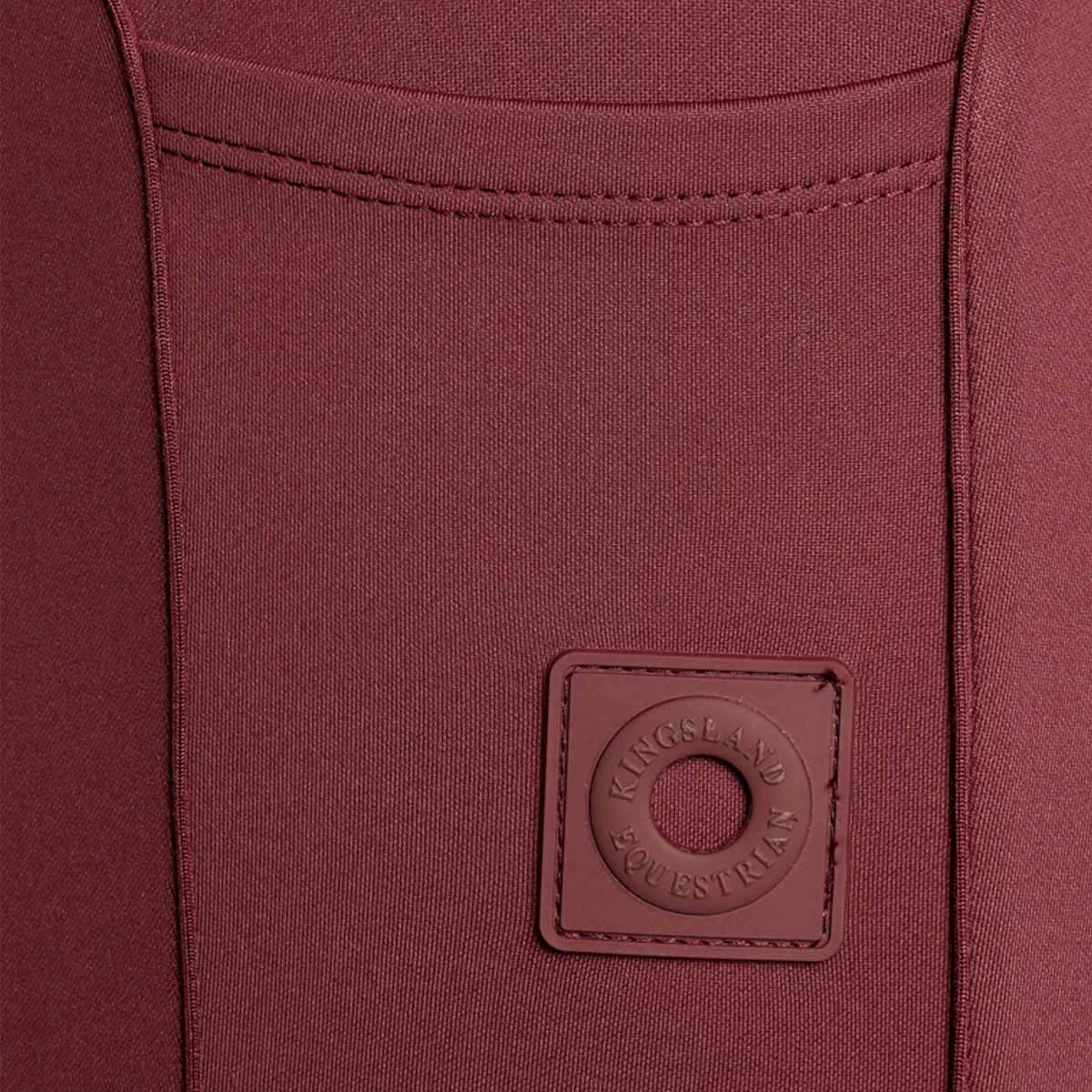 Kingsland Kattie Winter Full Grip Tights Red Port Royal 4 Kingsland Kattie Winter Full Grip Tights Red Port Royal - Image 4