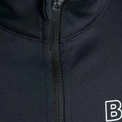 Kingsland Klmisha Girls Training Shirt 1/2 Zip Black 5 Kingsland Klmisha Girls Training Shirt 1/2 Zip Black -Saddle Store klmisha girls training shirt black detail