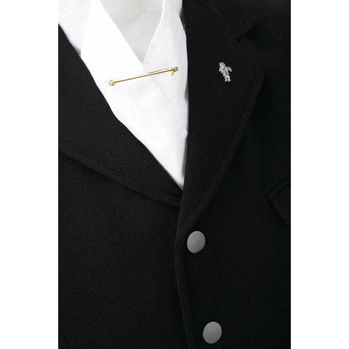 Caldene Traditional Mens Wessex Semi Hunt Coat Black 3 Caldene Traditional Mens Wessex Semi Hunt Coat Black - Image 3