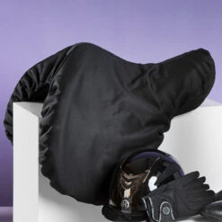 Cottage Craft Saddle Cover Black 10 Cottage Craft Saddle Cover Black -Saddle Store lifestyle 16