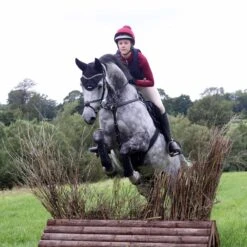 Protechmasta Infrared Fly Veil With Soundproof Ears -Saddle Store lifestyle 3 black