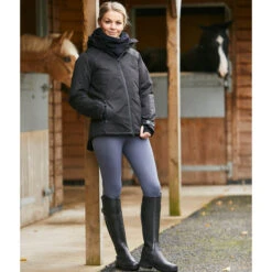 Harry Hall Grip Full Seat Breeches Grey -Saddle Store lifestyle 4 1