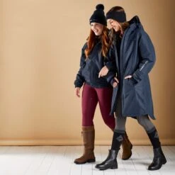 Harry Hall Beanie Hat Navy Blue -Saddle Store lifestyle hh8176 four 1