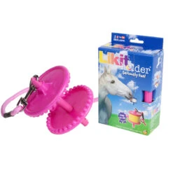 Likit Horse Treat Holder Glitter Pink