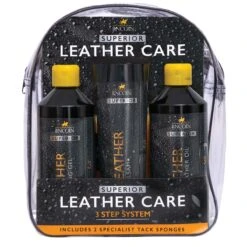 Lincoln Superior Leather Care 3 Step System -Saddle Store ln38149.3