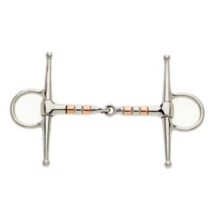 Lorina Copper Roller Full Cheek Jointed Snaffle