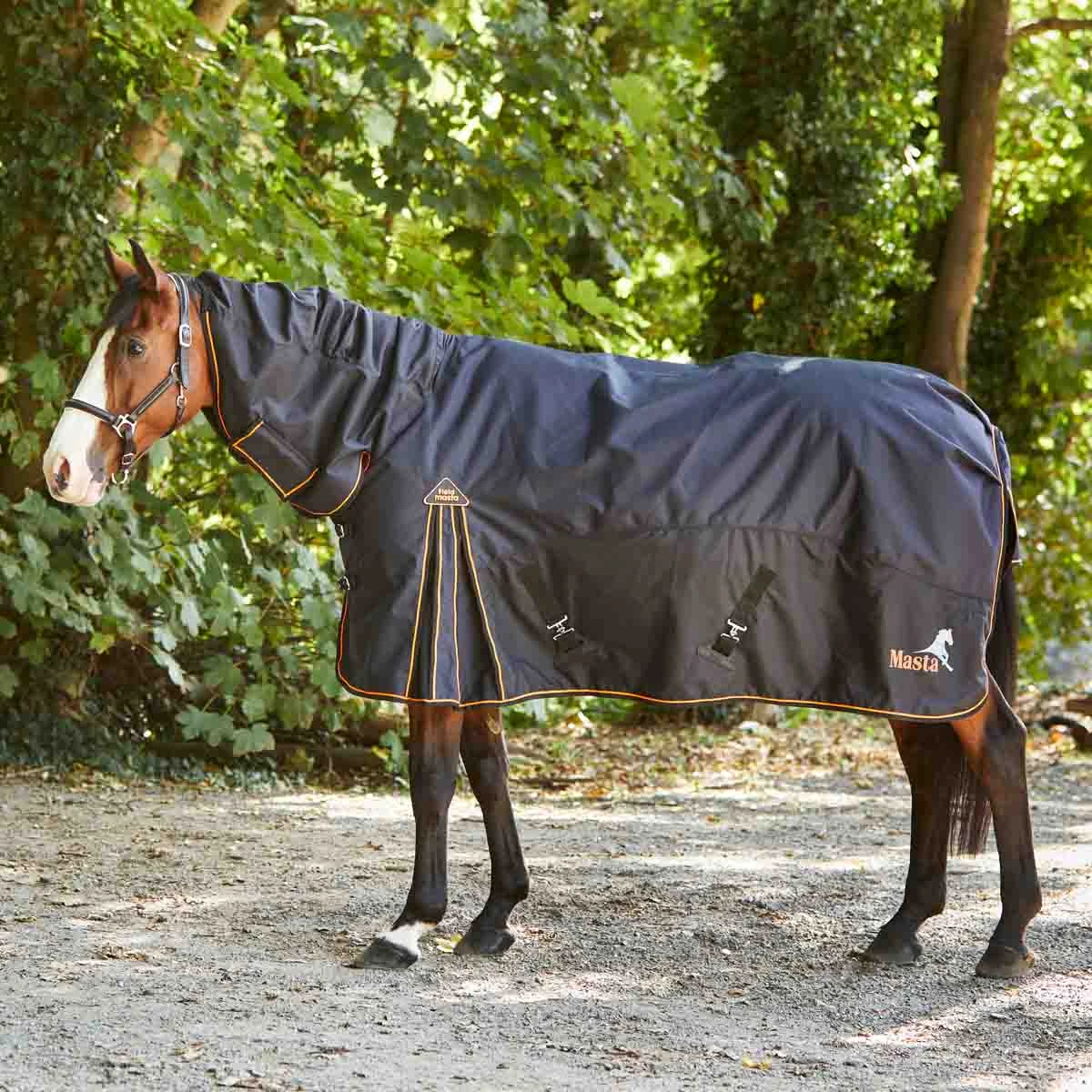 Fieldmasta 350g Heavyweight Combo Turnout Rug Black 3 Fieldmasta 350g Heavyweight Combo Turnout Rug Black - Image 3