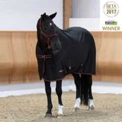 Protechmasta Therapy Cooler Horse Rug Black 9 Protechmasta Therapy Cooler Horse Rug Black -Saddle Store ma5391 protechmasta with logo