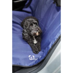 Woofmasta Reversible Dog Car Cover - Blue -Saddle Store ma5543 v4