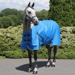 Ventomasta 200g Mediumweight Standard Neck Turnout Rug Cobalt