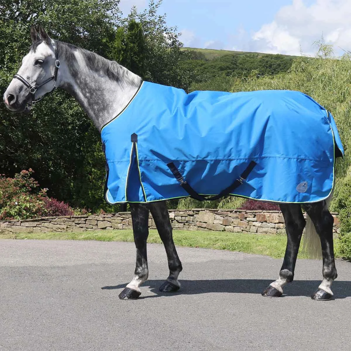 Ventomasta 200g Mediumweight Standard Neck Turnout Rug Cobalt 2 Ventomasta 200g Mediumweight Standard Neck Turnout Rug Cobalt - Image 2