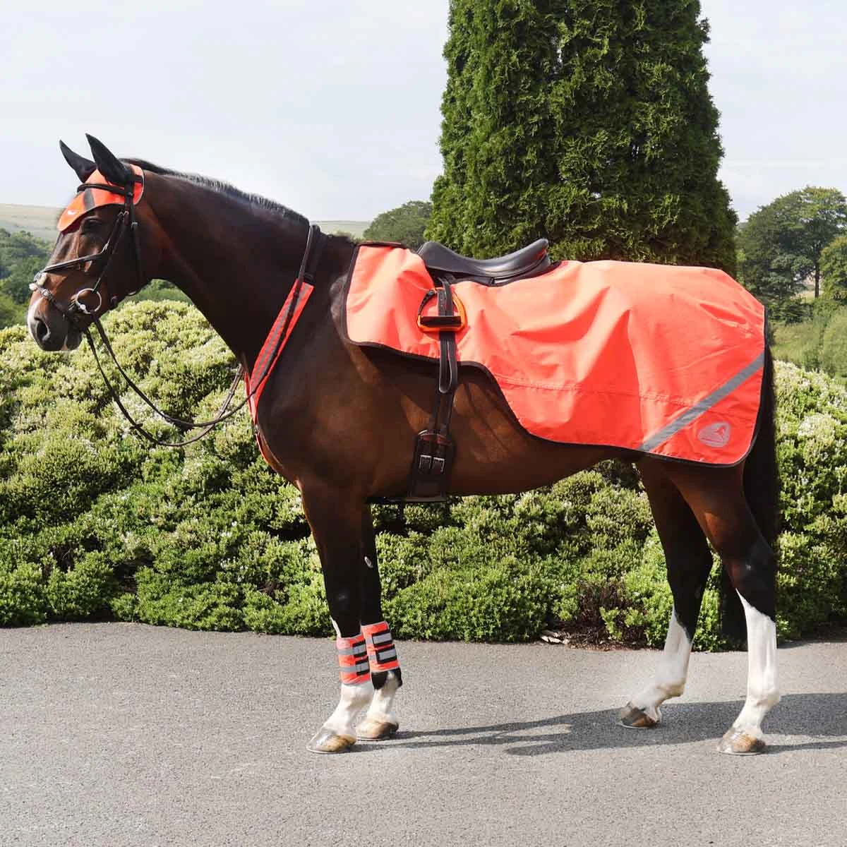 Masta Waterproof Wrap Around Exercise Sheet Orange 1 Masta Waterproof Wrap Around Exercise Sheet Orange