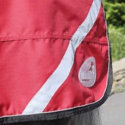 Masta Waterproof Wrap Around Exercise Sheet Red -Saddle Store ma6571 rd image 4