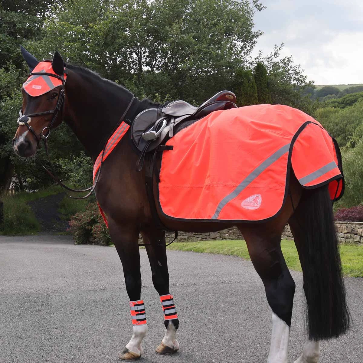 Masta Waterproof Quarter Sheet Orange 2 Masta Waterproof Quarter Sheet Orange - Image 2