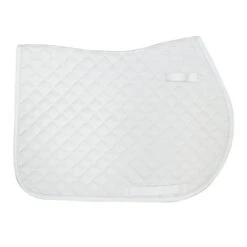 Personalised Masta GP Saddlecloth White -Saddle Store ma7495 white right