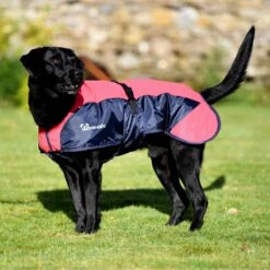 Woofmasta Reflective Dog Coat Red