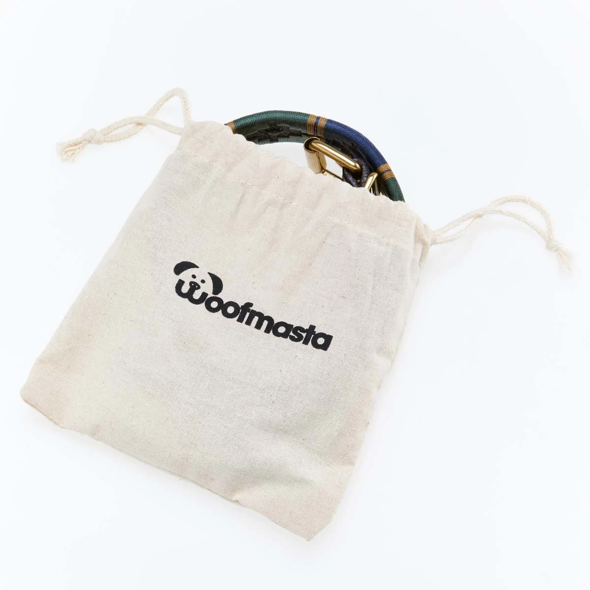 Woofmasta Dog Collar Polo Style Brown 2 Woofmasta Dog Collar Polo Style Brown - Image 2