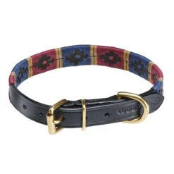 Woofmasta Dog Collar Polo Style Black